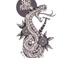 Em @rattlesnake_piercing